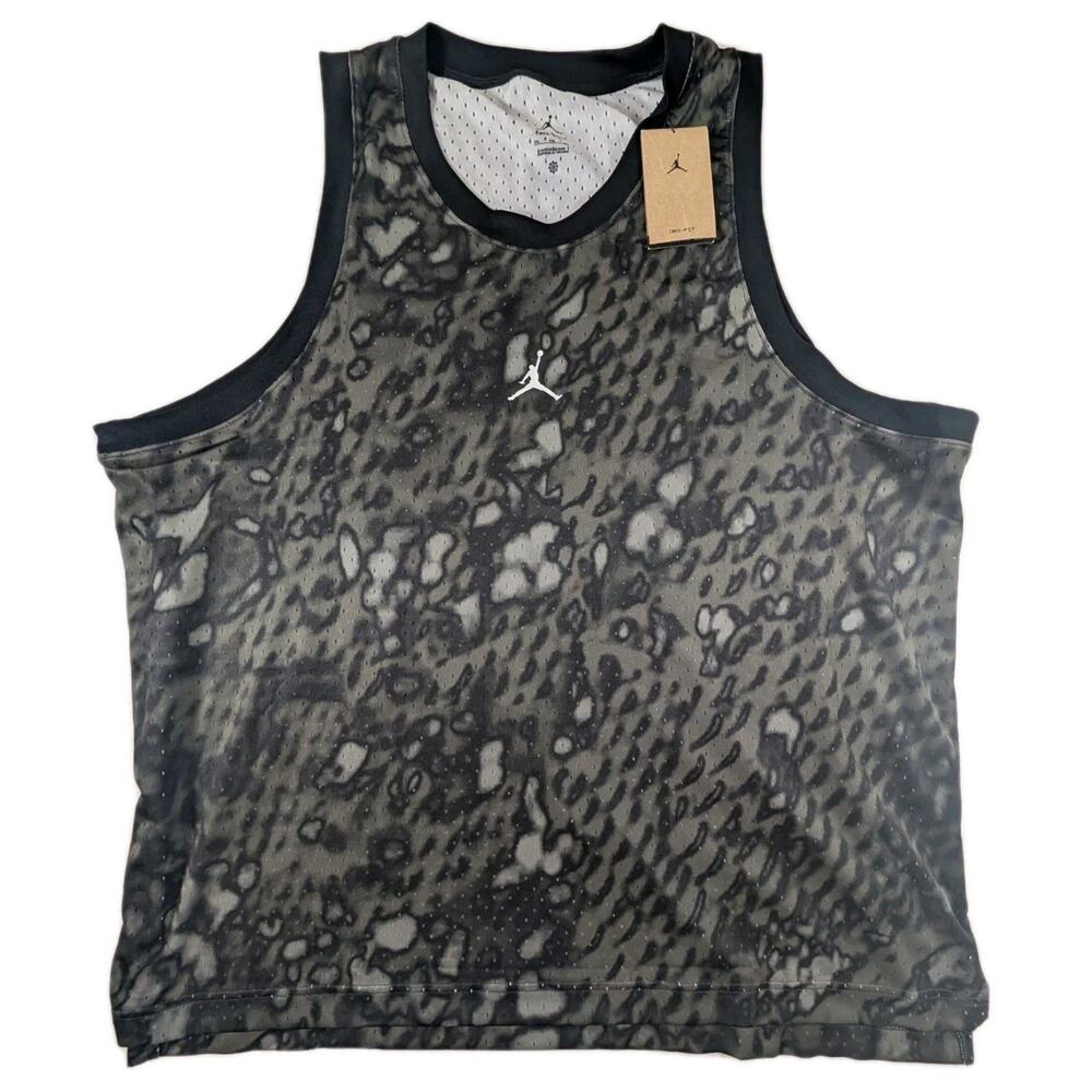 NIKE Dri-FIT Jordan 23 Jumpman Sports Mesh Jersey Camo Men’s Size Small NWT